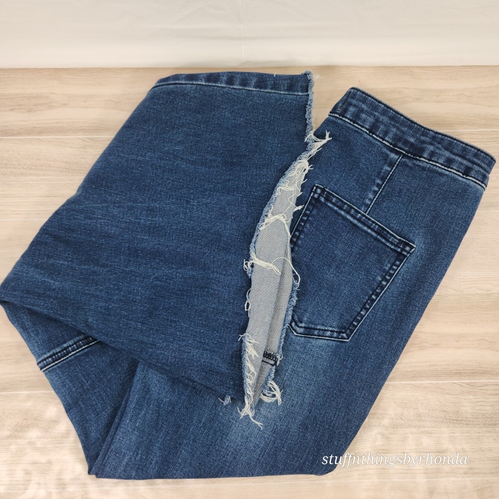 Blank Paige Bell Bottom Denim Jeans High Rise Stretch Large 30x27 Lainey Wilson